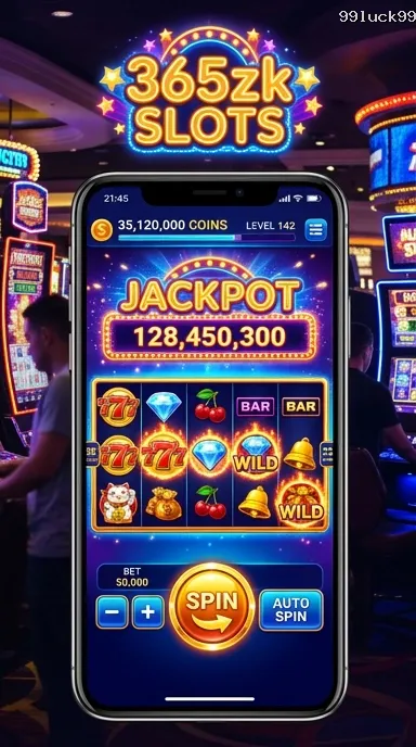 Cuplikan layar menu unduhan 99luck99 untuk perangkat Android